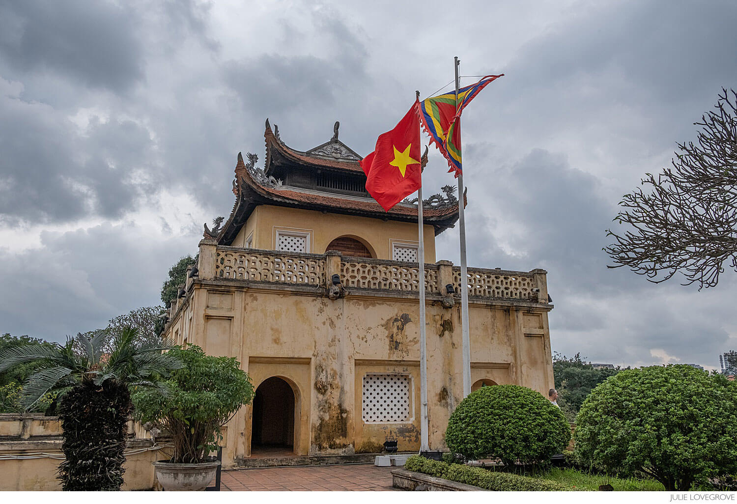 , Vietnam.  Hanoi.  The Imperial Citadel and Museum of Fine Arts.