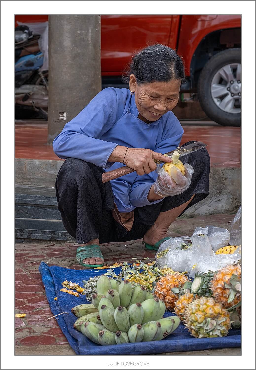 , Vietnam 2023.  Sunday market