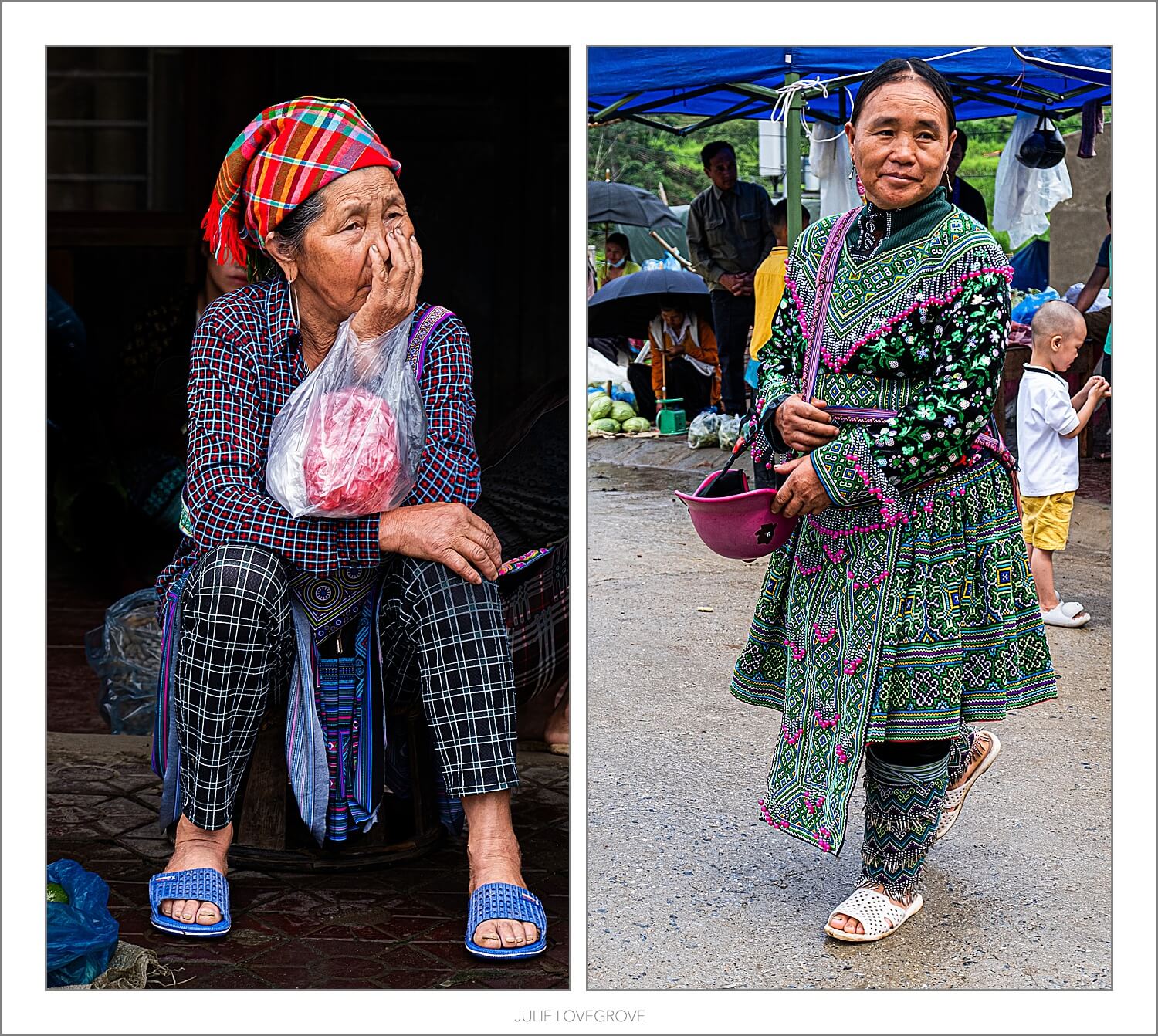 , Vietnam 2023.  Sunday market